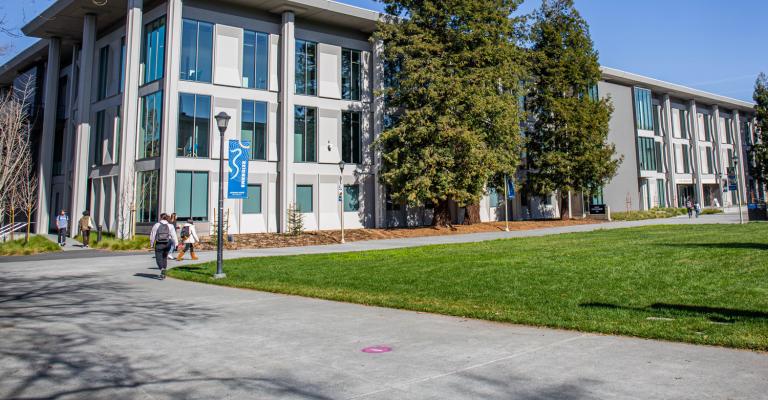 Exterior view of Stevenson Hall